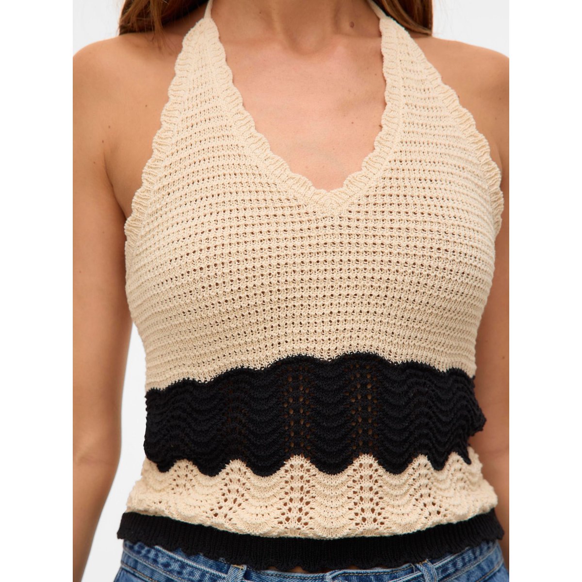 Pull En Maille birch, VERO MODA