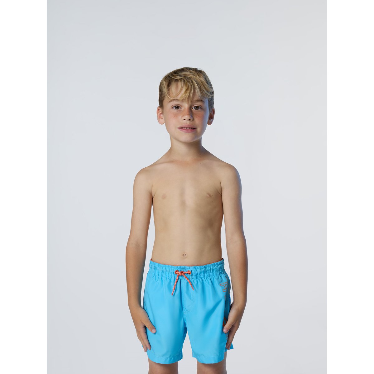 Short de bain avec imprimé vertical grotte bleue, NORTH SAILS