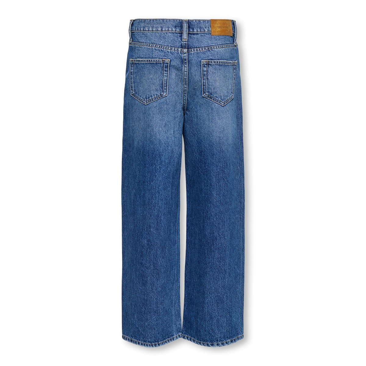 Jean À Jambe Large dark blue denim, ONLY & SONS JUNIOR