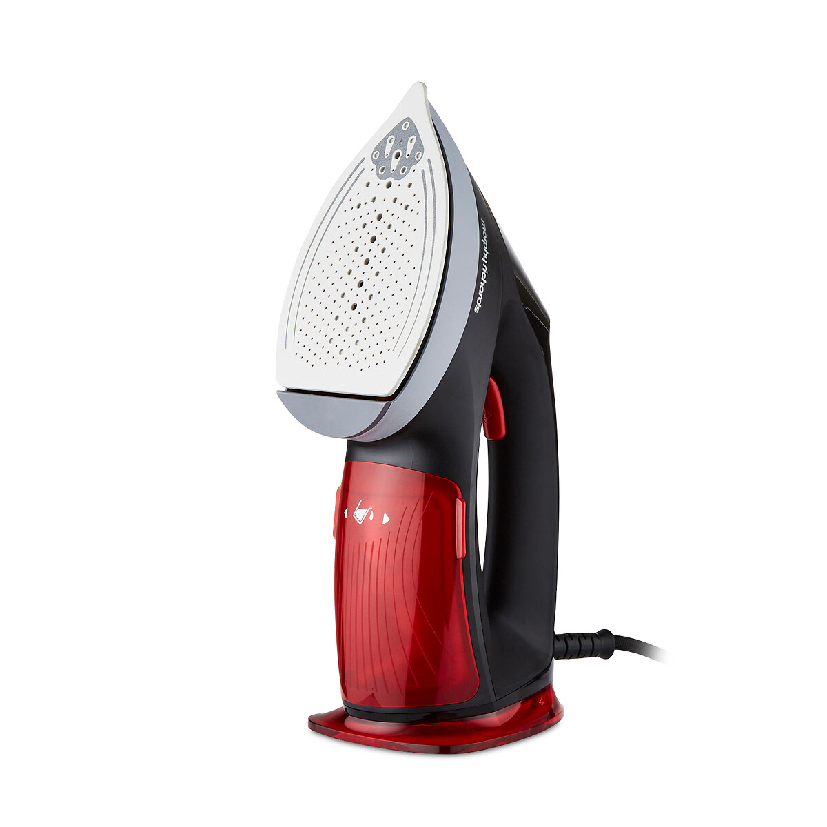 2000W 2-in-1 Steamer with Vertical & Horizontal Steam - 361001 red, MORPHY RICHARDS