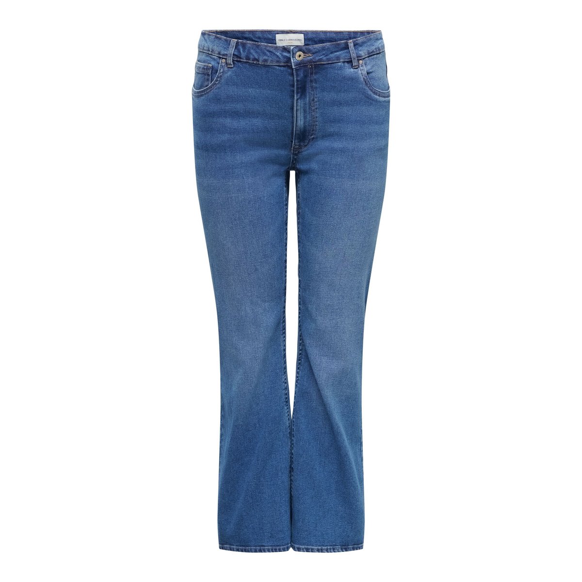 Jean Flared medium blue denim, ONLY CARMAKOMA