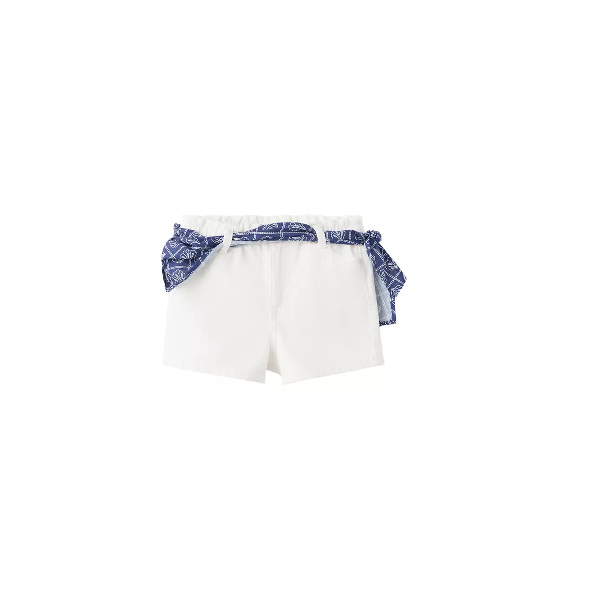 Short détail foulard multiposition blanc, MANGO KIDS