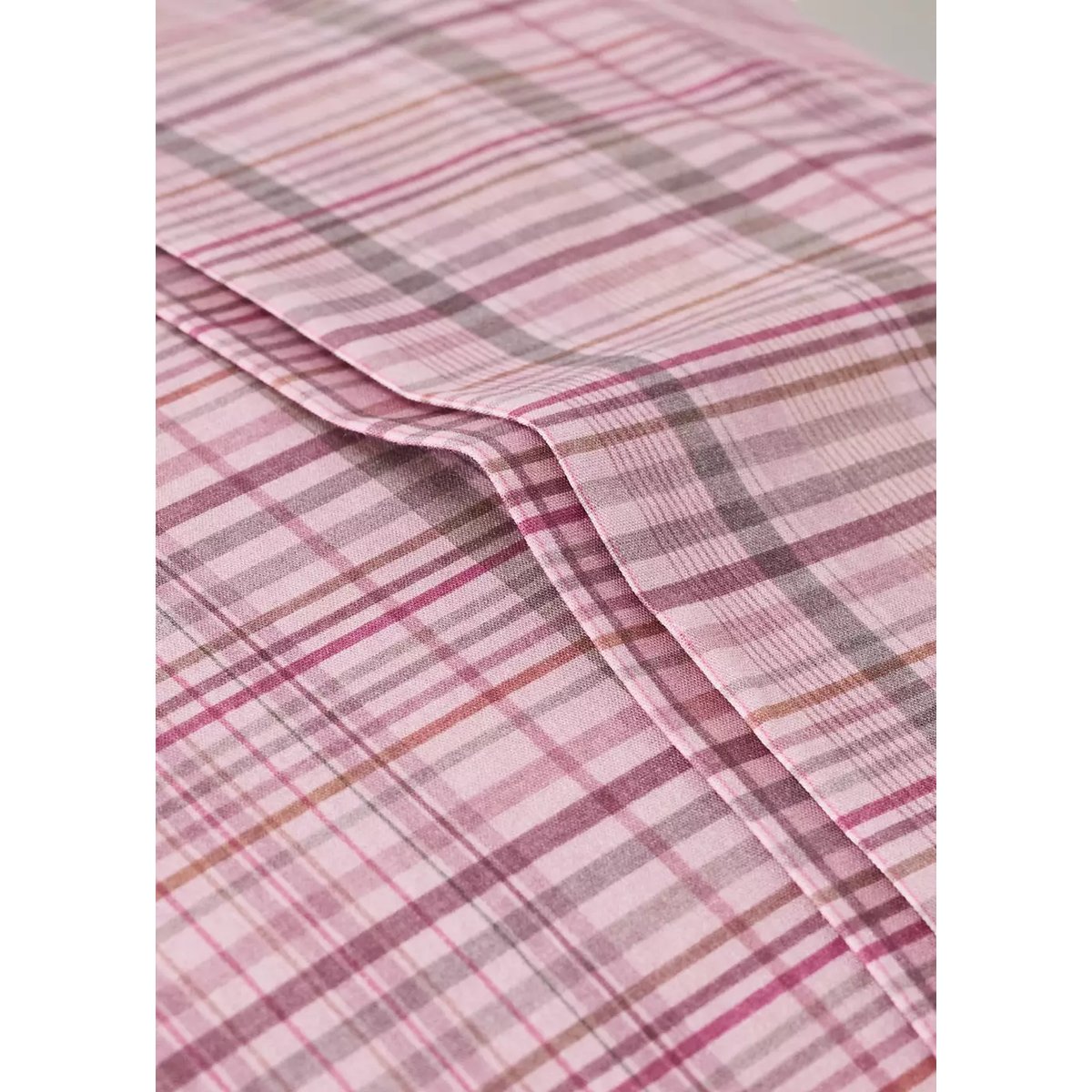 Taie d’oreiller percale de coton 45x110 cm violet clair/pastel, MANGO HOME
