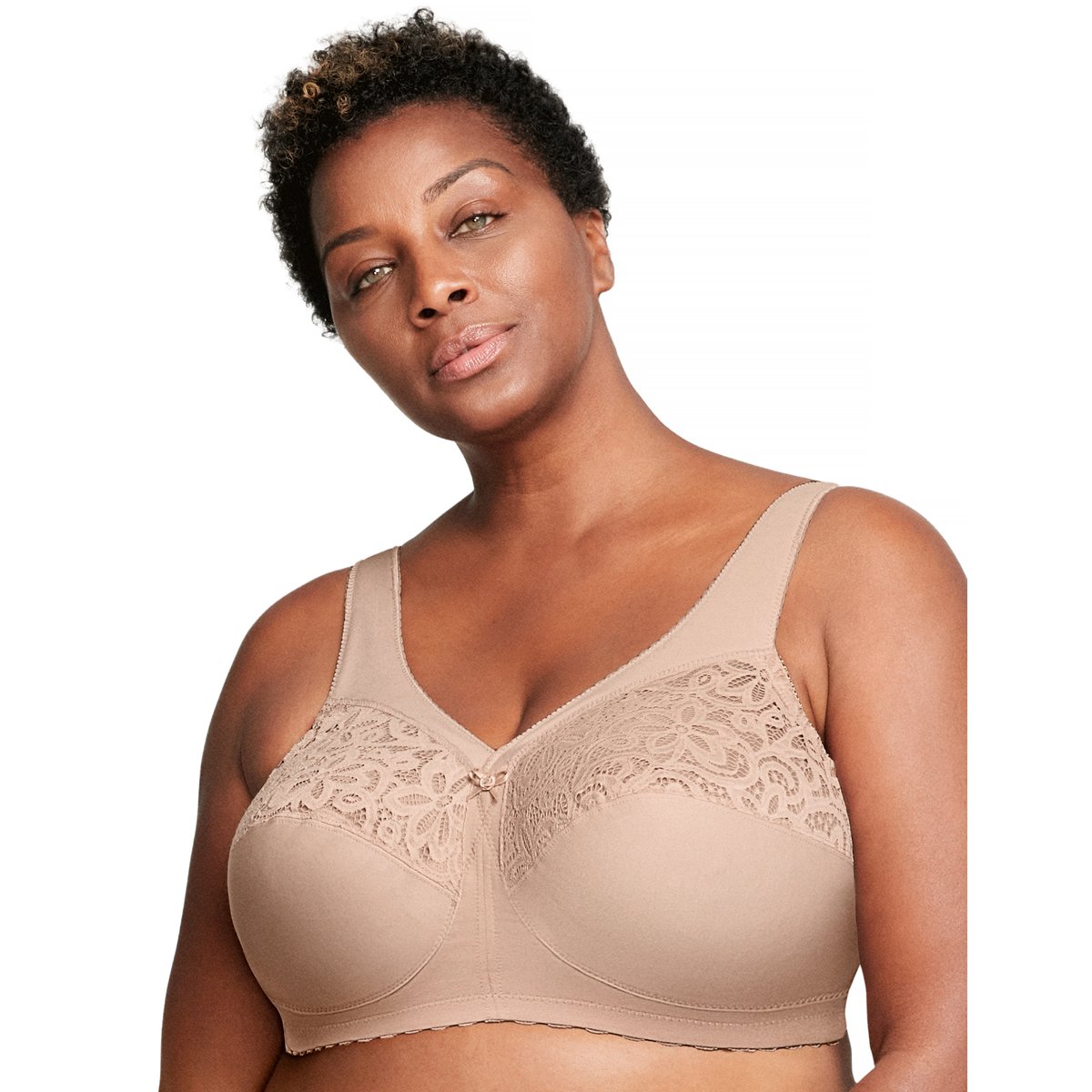 Soutien-gorge MagicLift Grand Maintien Coton chair, GLAMORISE