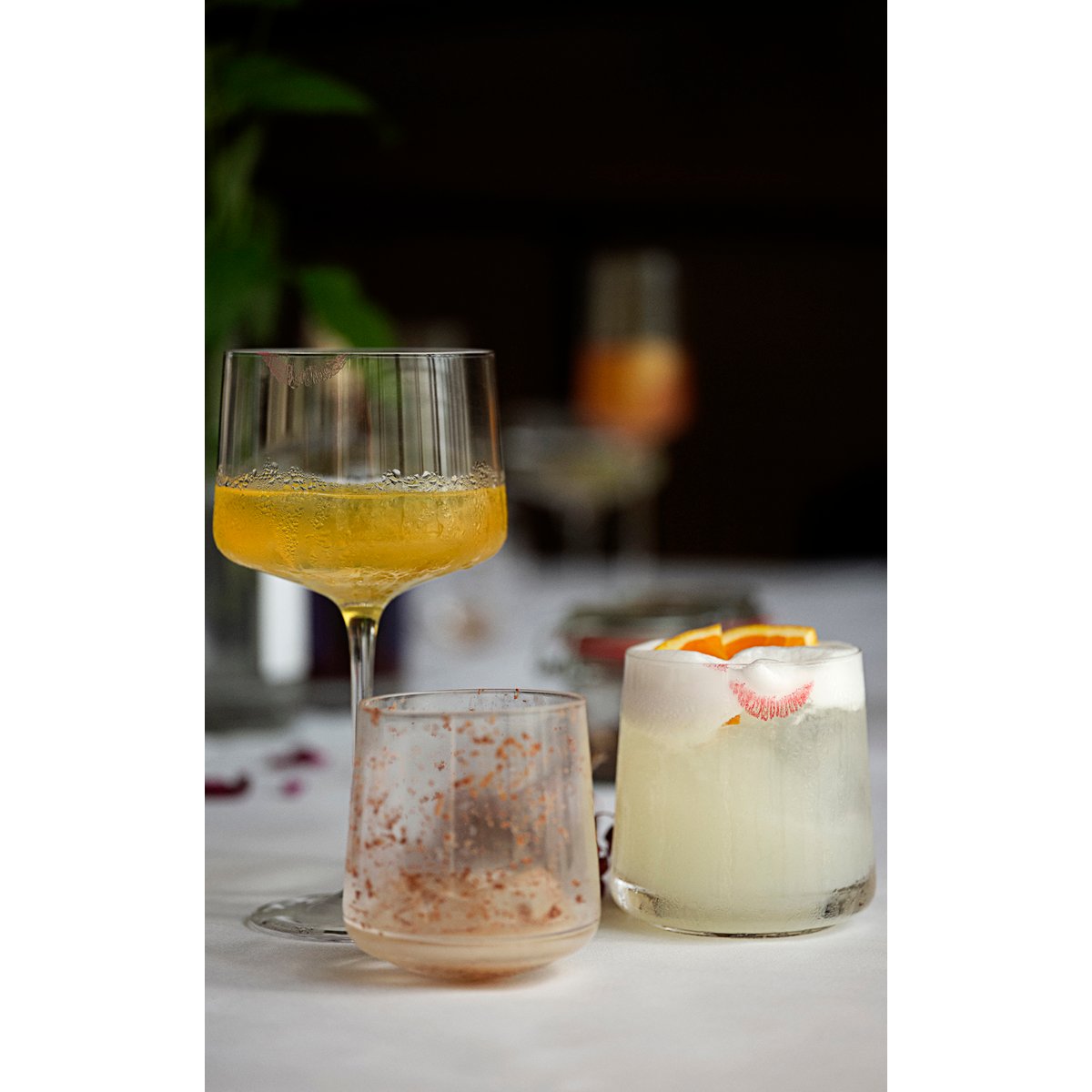 Set de 2 verres en cristal Wideball ROCKS transparent, ZONE DENMARK