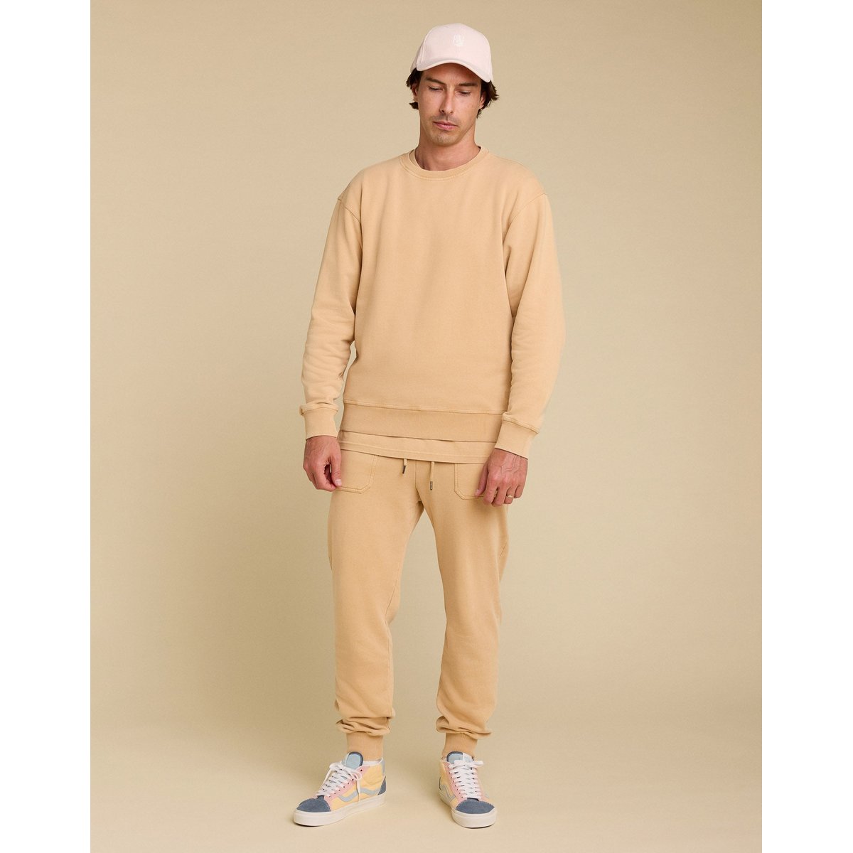SWEAT APRICOT jaune, PULLIN