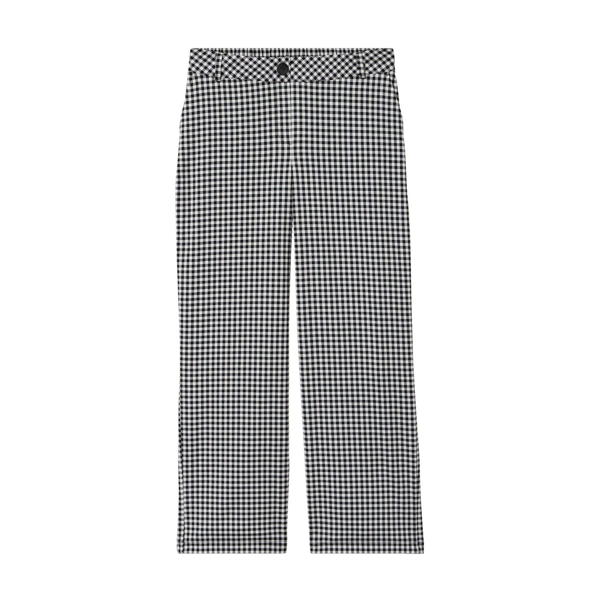 Pantalon large 7/8ème taille standard noir, BREAL