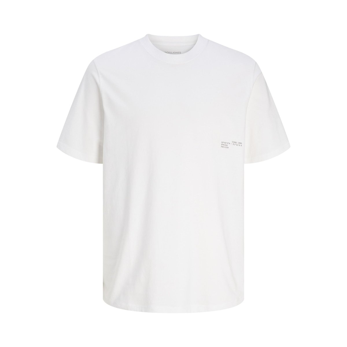 T-Shirt bright white, JACK & JONES