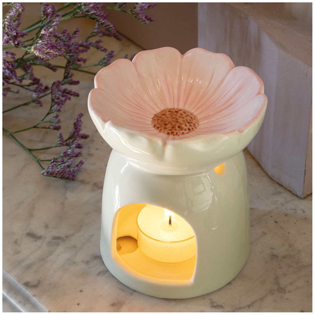 Brûle-parfum - TULIPE blanc, MATHILDE M