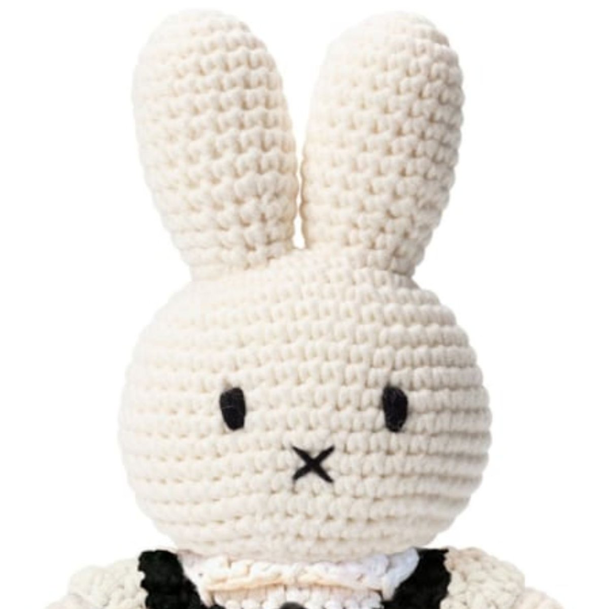 Peluche blanc, noir, JUST DUTCH