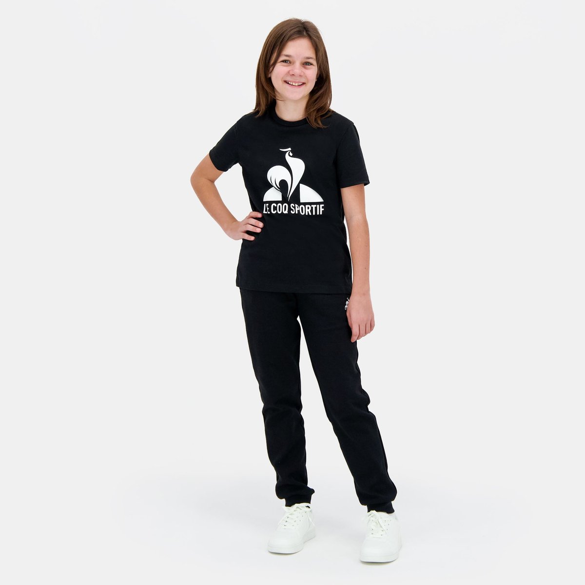 T-shirt Essentiels black, LE COQ SPORTIF