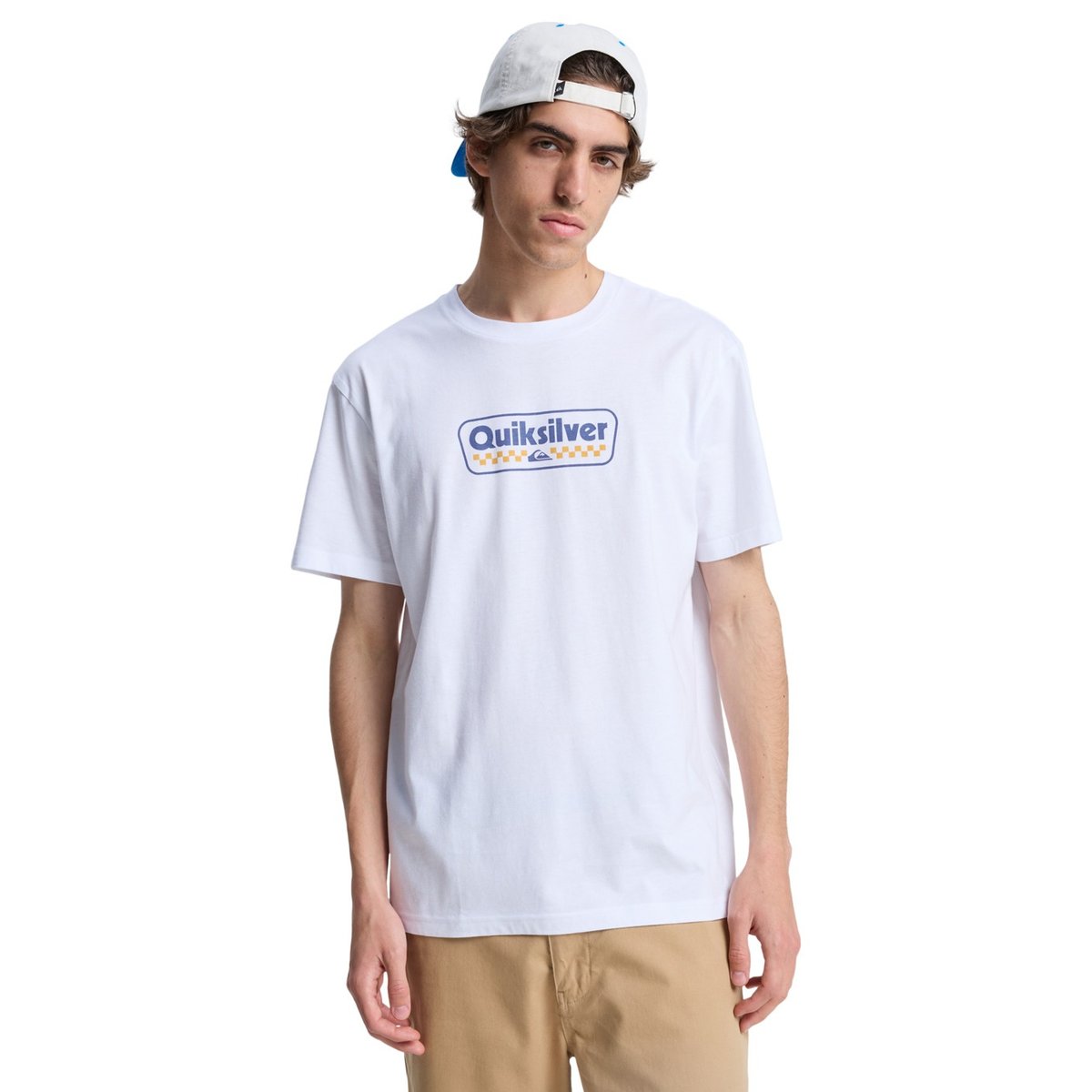 T-Shirt à manches courtes EV STARTING GRID blanc white, QUIKSILVER