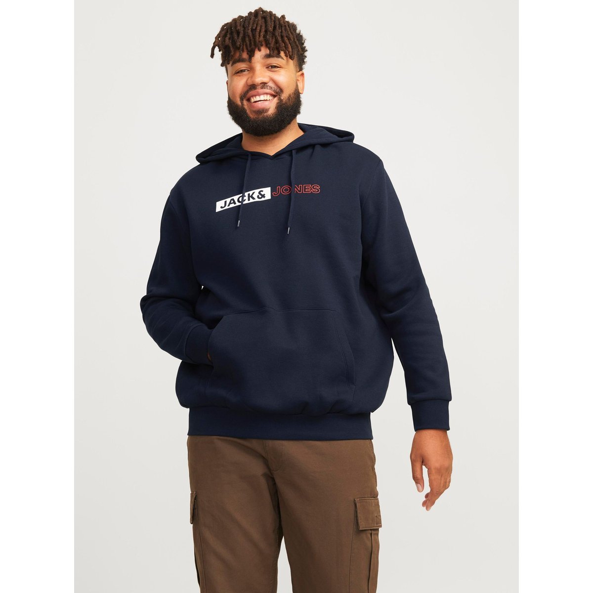 Sweat À Capuche navy blazer, JACK & JONES
