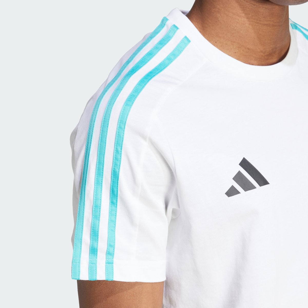 T-Shirt Mercedes - AMG Petronas white / black, adidas Performance