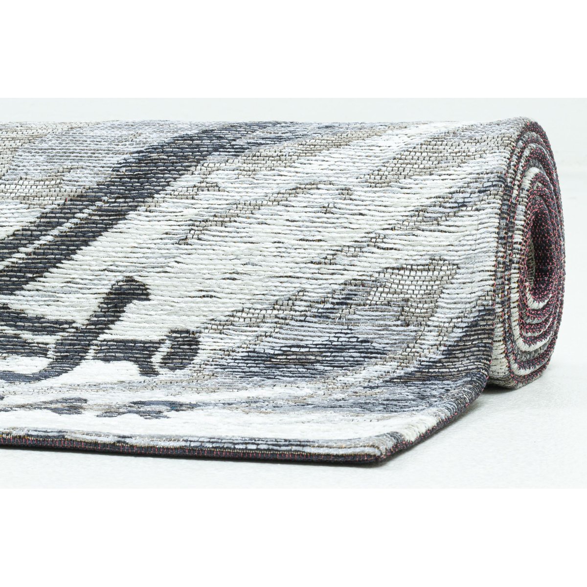 Tapis salon moderne - KEITUM gris, THEKO