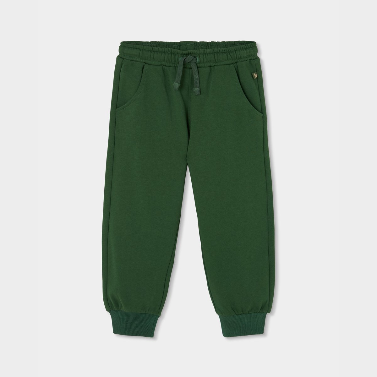 Ensemble garçon maille imprimé Think Green vert, BOBOLI
