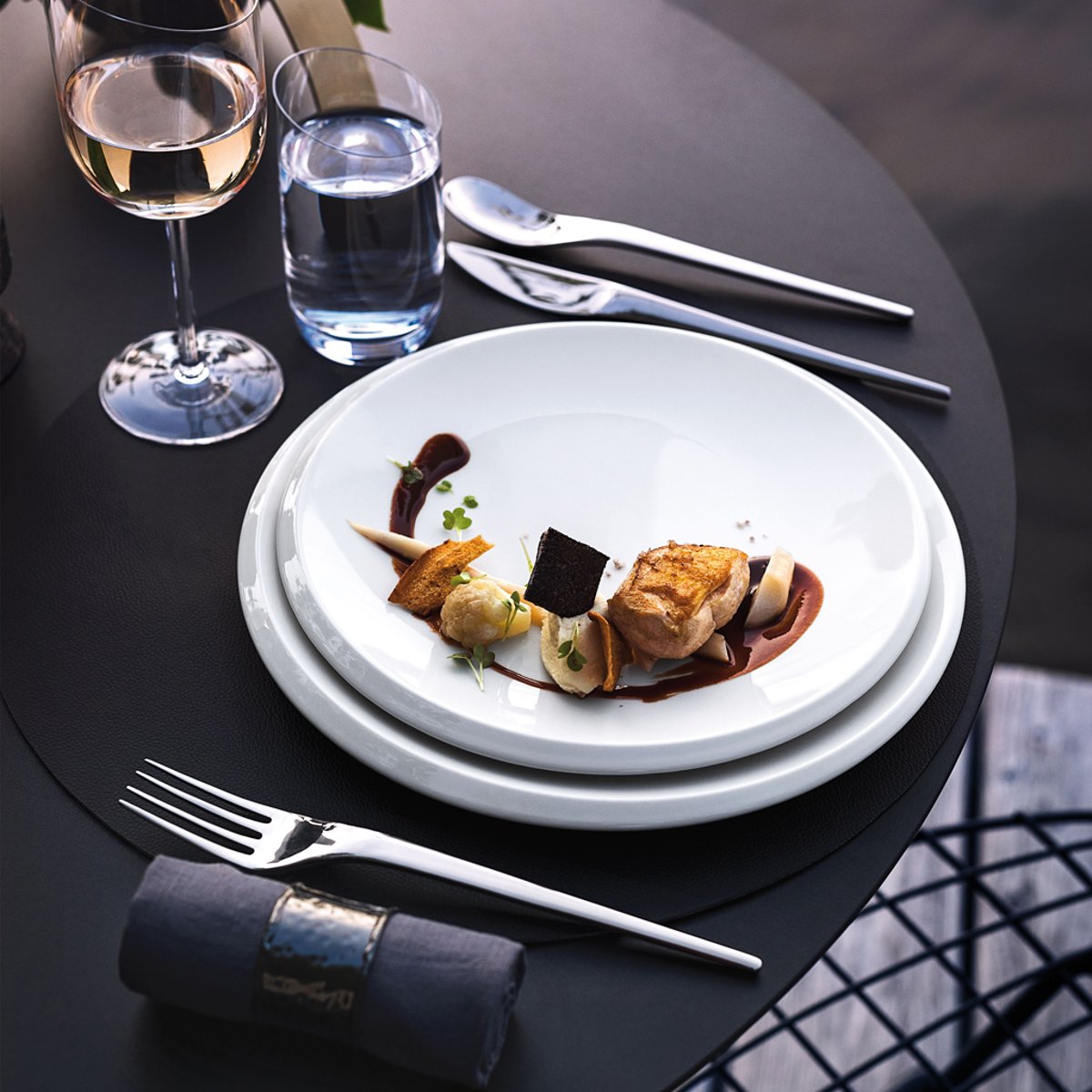 Verre À Vin Blanc, Set 4 Pcs NEWMOON transparent, VILLEROY & BOCH