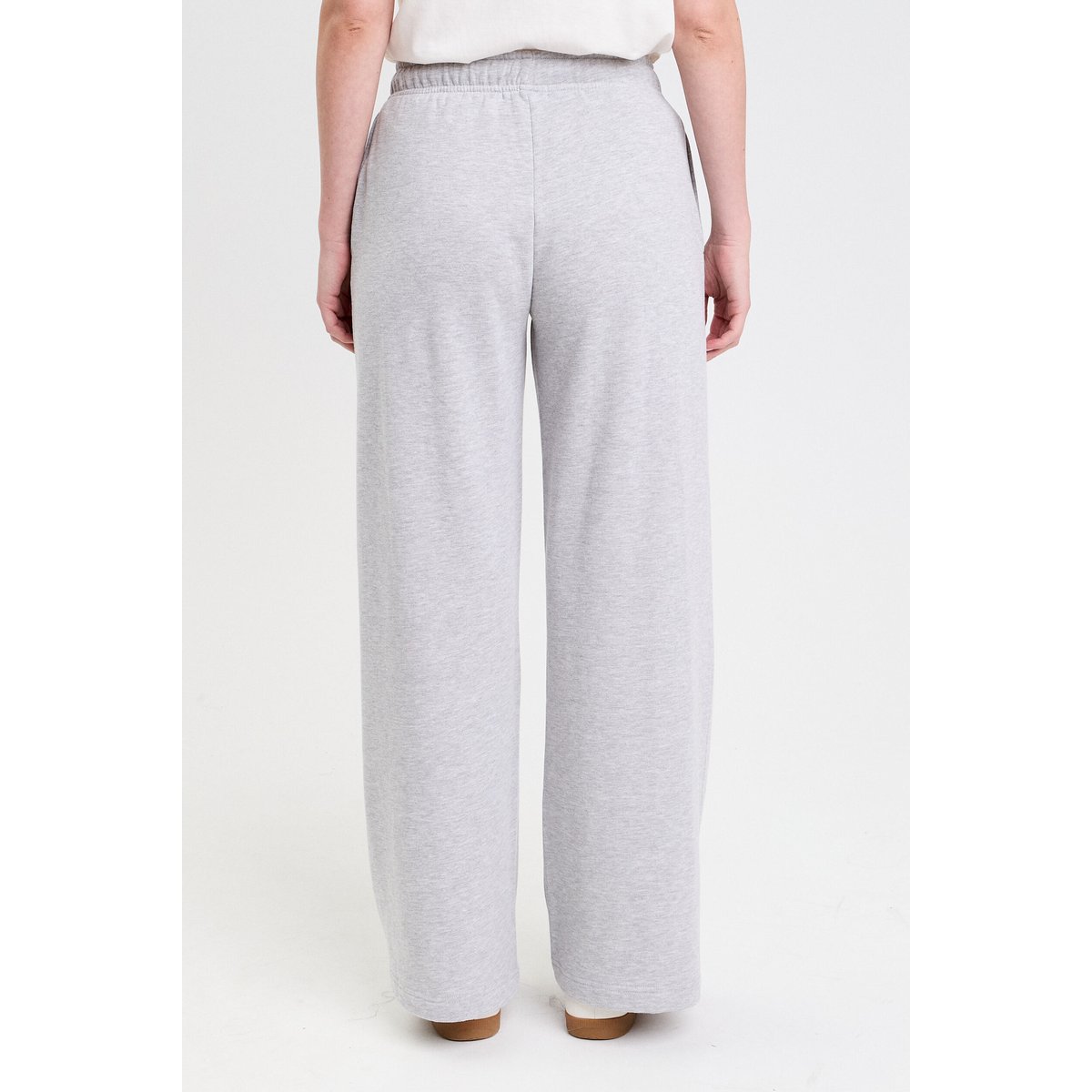 Pantalon large style jogging gris clair, CACHE CACHE