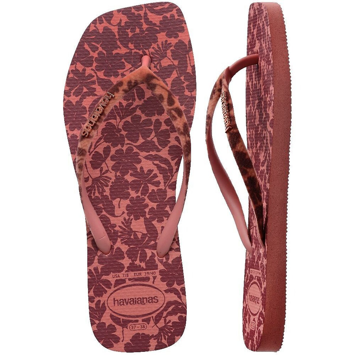 Infradito SQUARE Velvet terracotta, HAVAIANAS