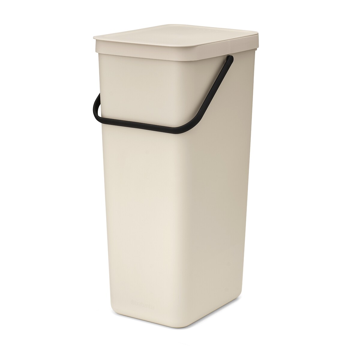 Poubelle de tri Sort & Go 40L soft beige, BRABANTIA