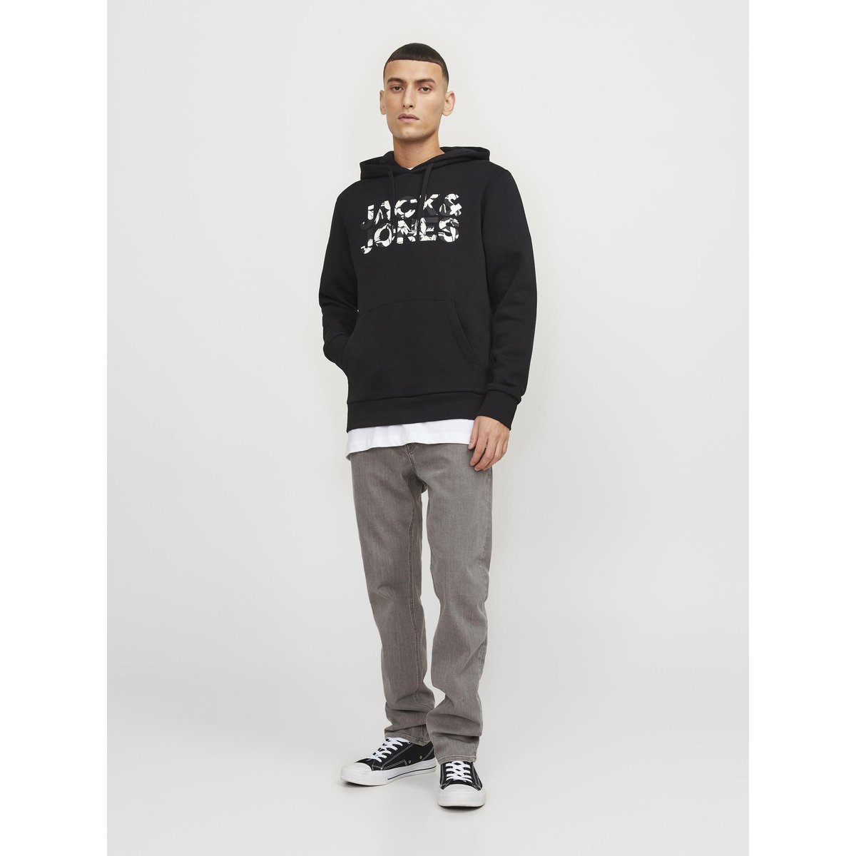Jean Coupe Tapered grey denim, JACK & JONES