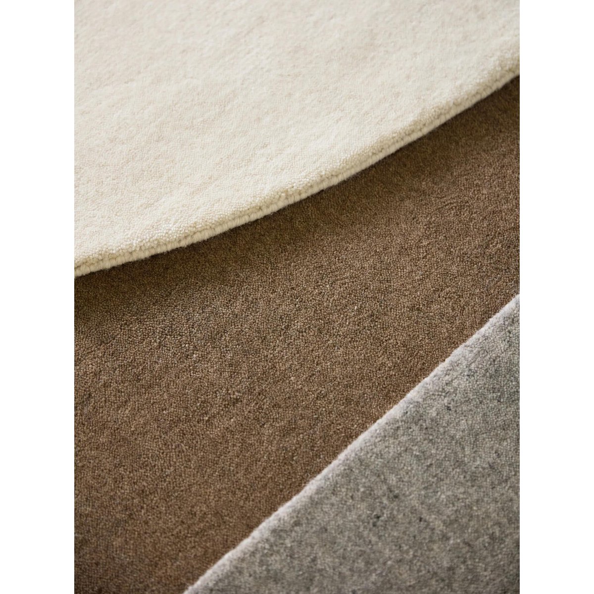 Tapis de laine tissé main VERA crème, BENUTA 