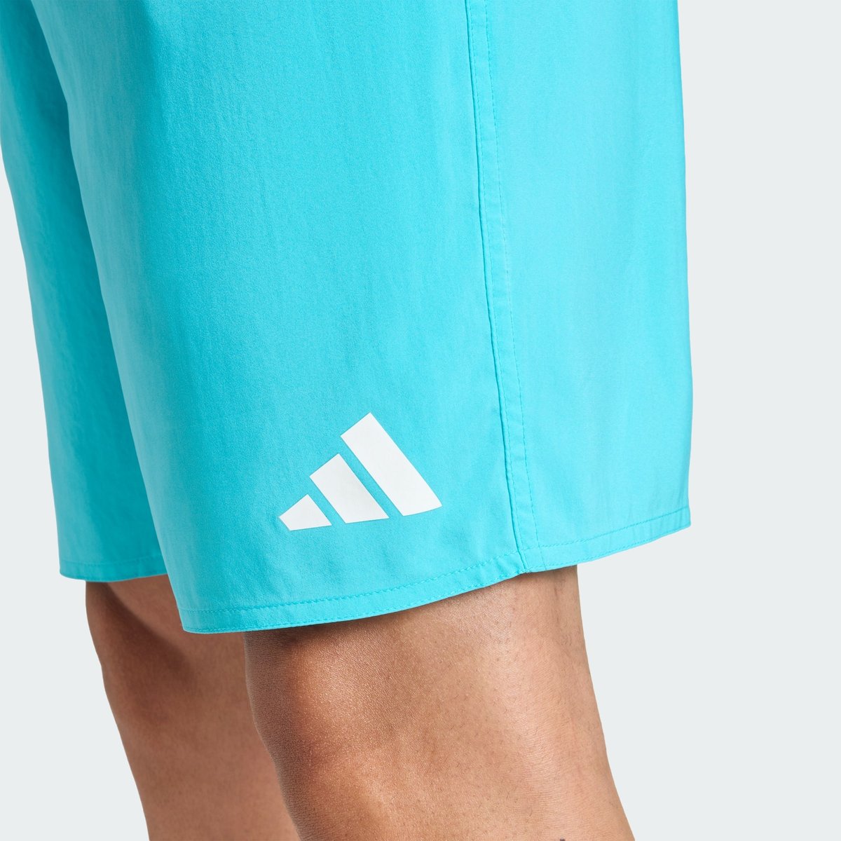 Short de bain uni lucid cyan / white, adidas Performance