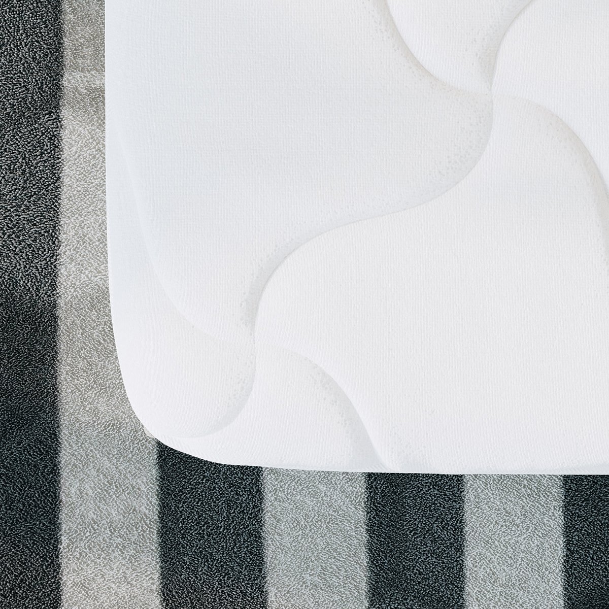 Matelas ressorts Bien-être Suprême blanc, SLOME