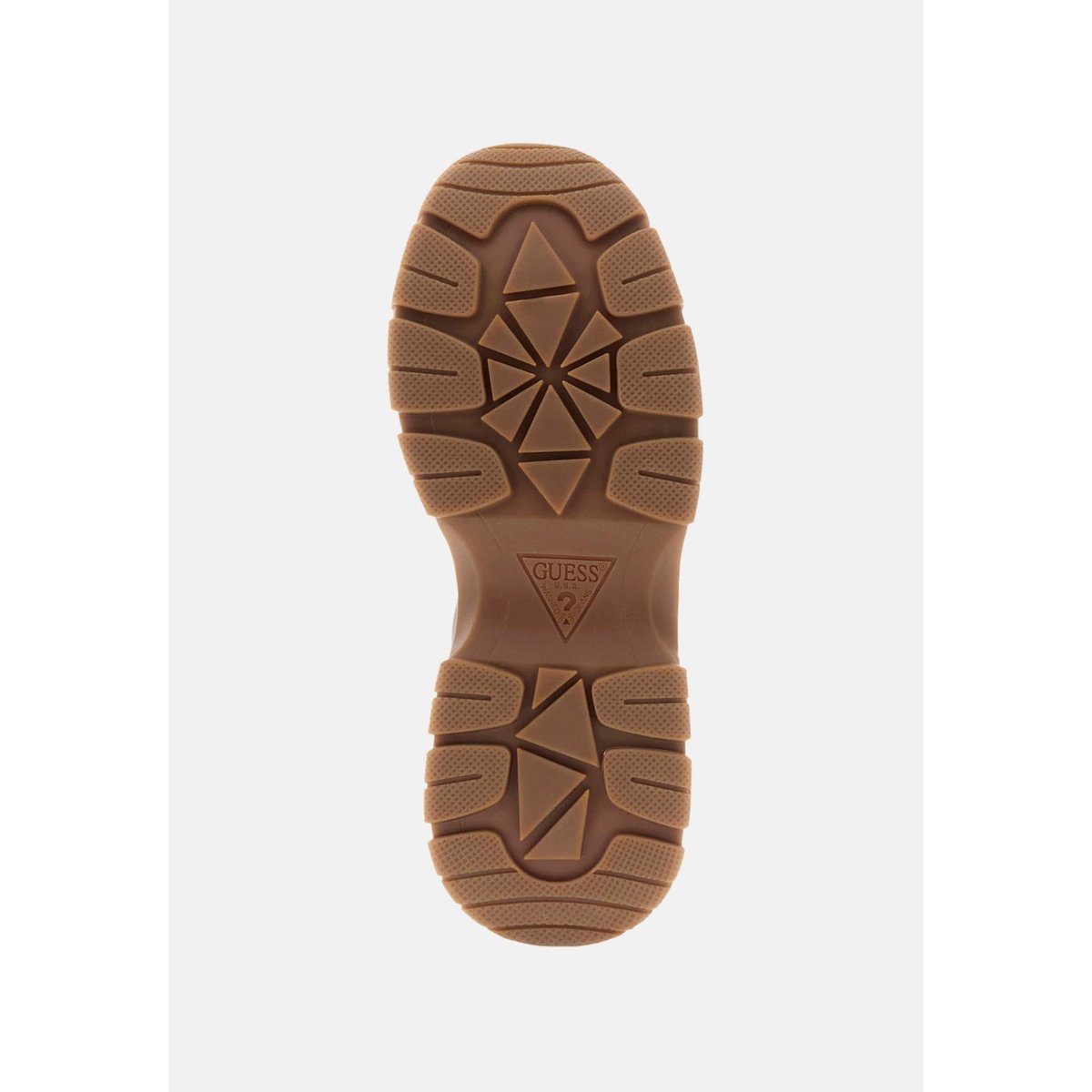 Chaussures De Course En Cuir Synthétique Beneto blanc, GUESS