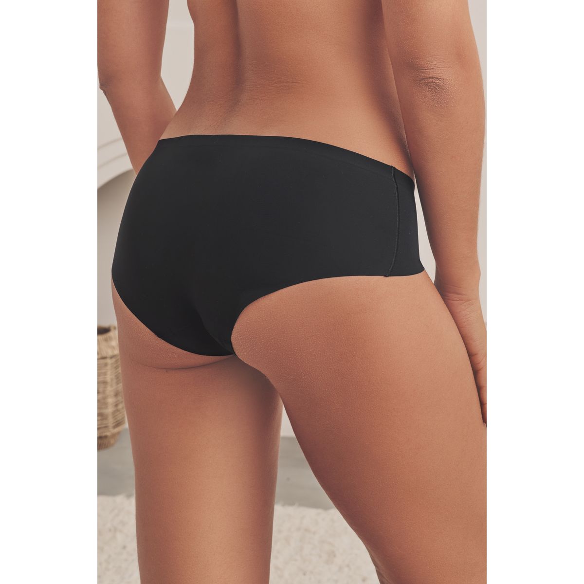 Culotte invisible confortable, lot de 3 noir, NEXT