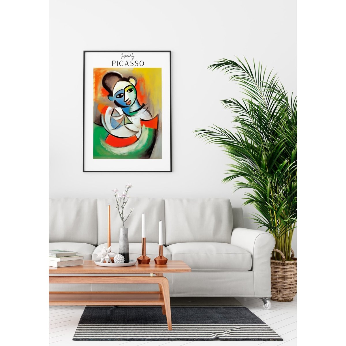 Affiche Picasso n°15 blanc, L'AFFICHERIE