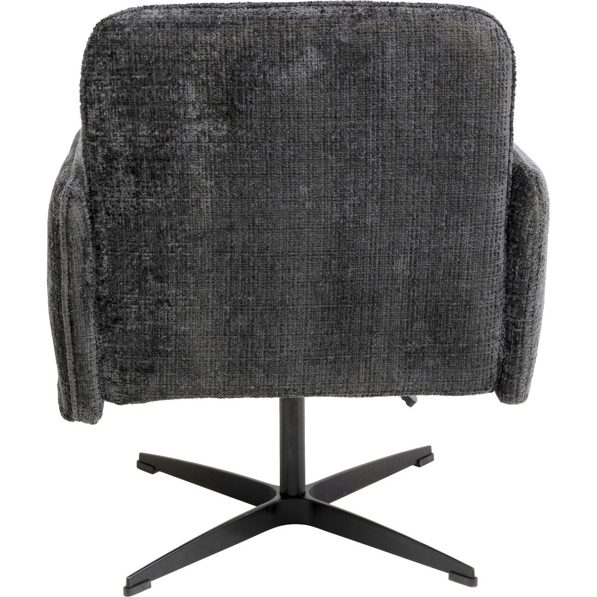 Chaise avec accoudoirs pivotante, TABEA gris, KARE DESIGN