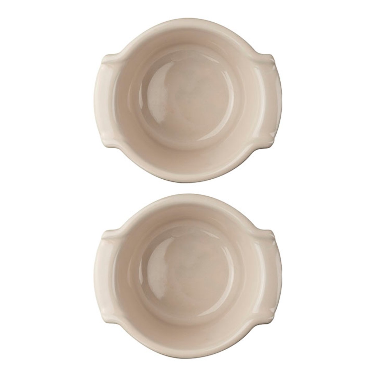 Duo de ramequins en céramique 20cl APPOLIA rouge, PEUGEOT