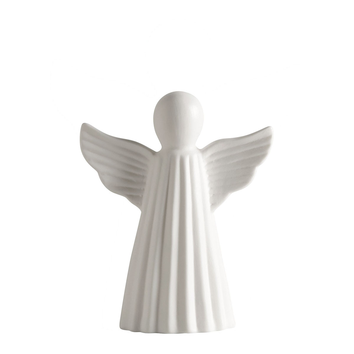 Ange décoratif en céramique petit modèle blanc, MATHILDE M