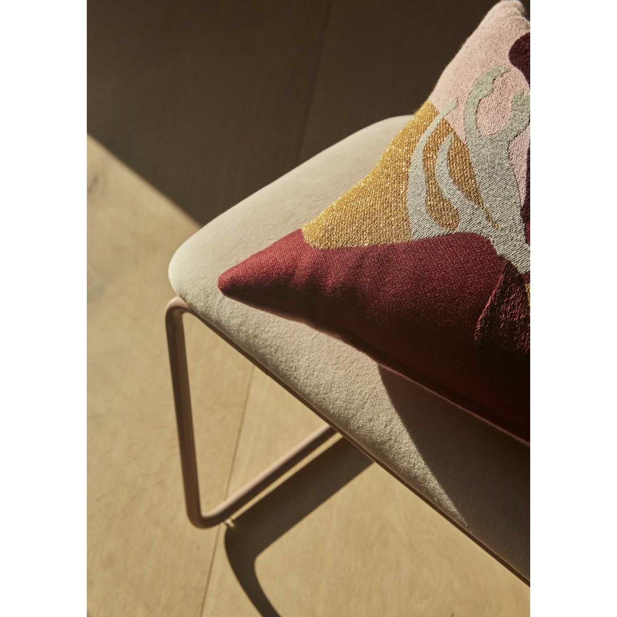 Coussin en coton Flores 60 x 40 cm multicolore, AYTM