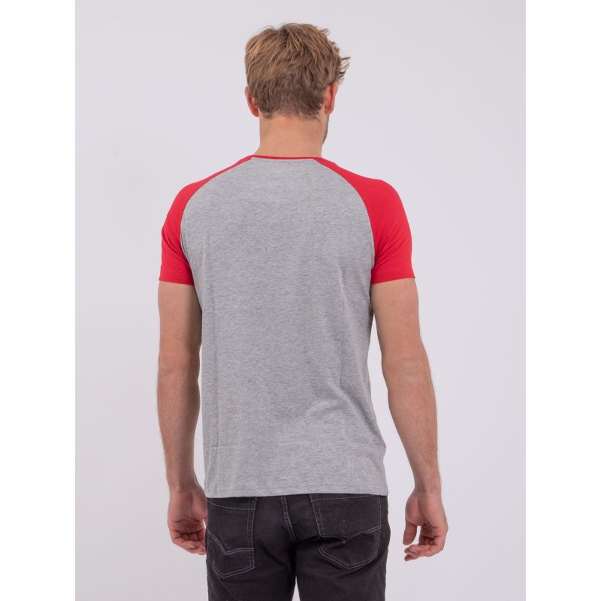 T-shirt Col Rond Pur Coton Nechin rouge, RITCHIE