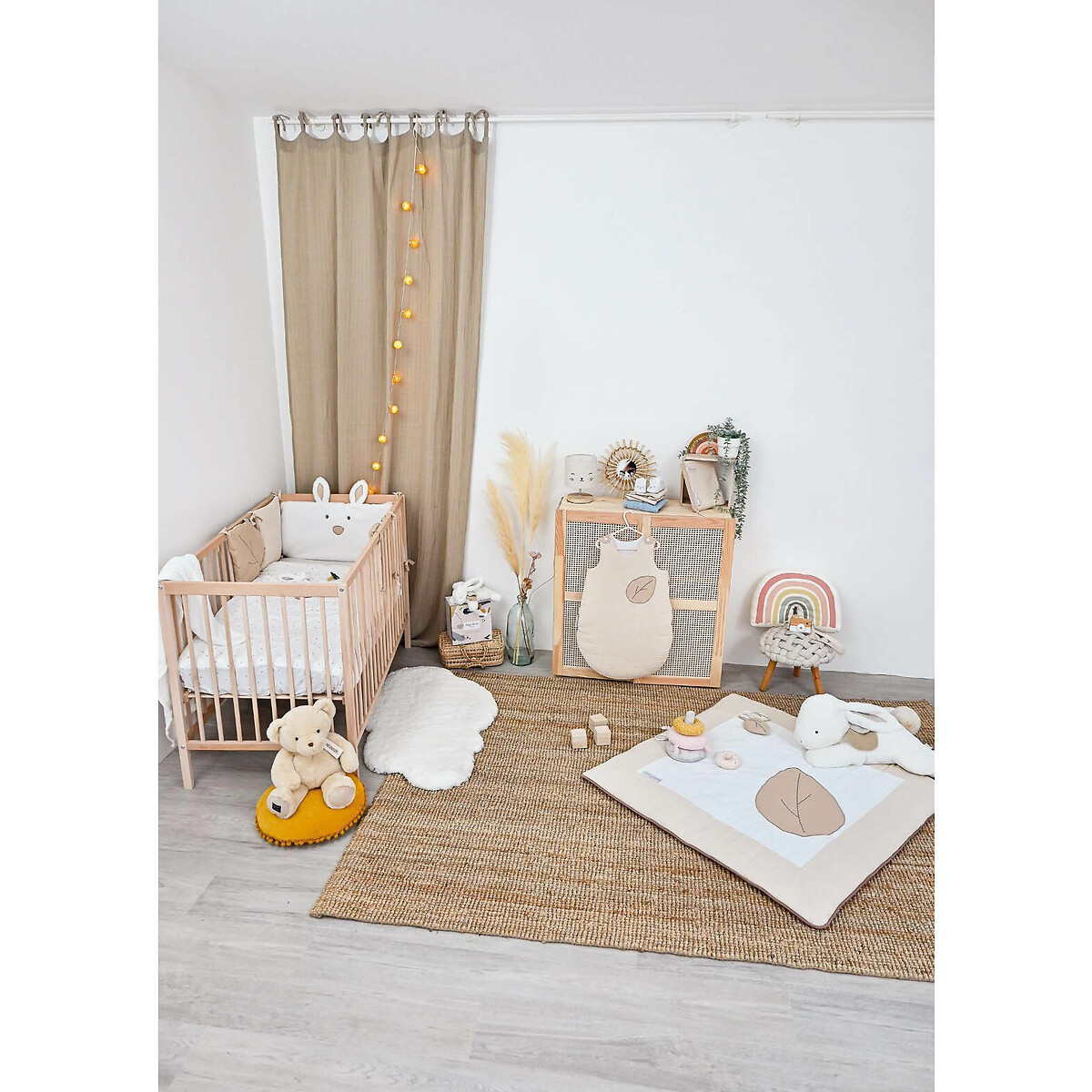Tapis de parc tapidou happy wild beige, DOUDOU ET COMPAGNIE