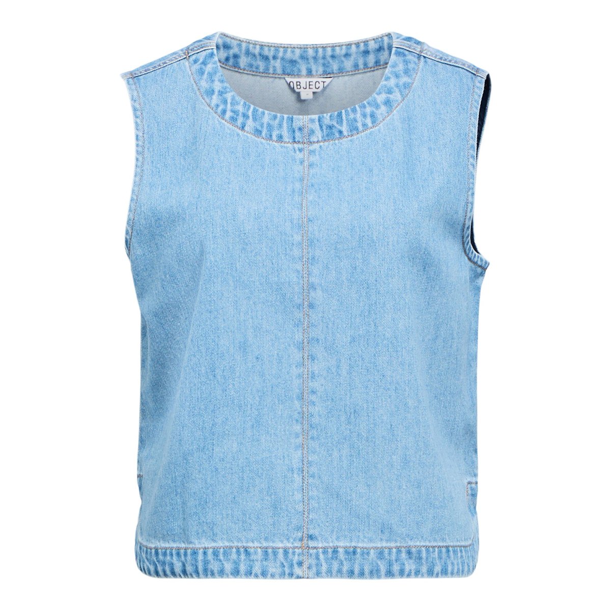 Top light blue denim, OBJECT
