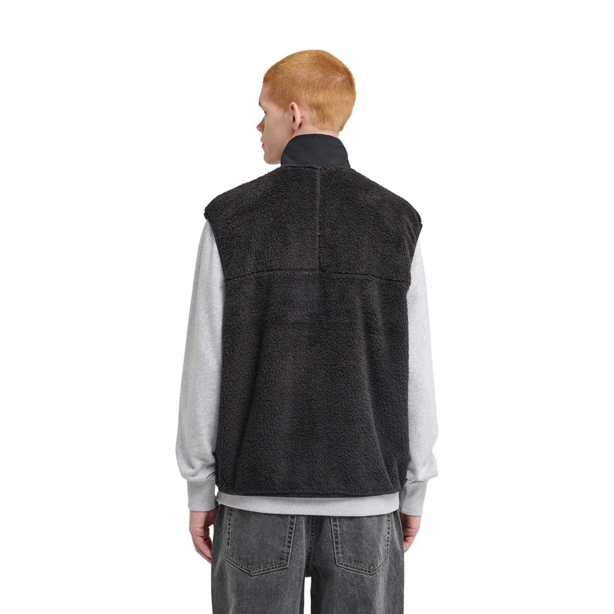 Veste sans manches en polaire CLASSIC noir flint black, ELEMENT