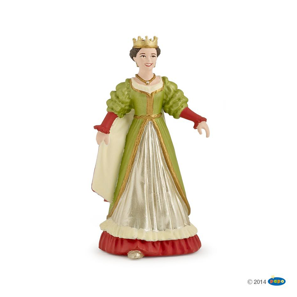 Figurine Reine Marguerite vert, PAPO