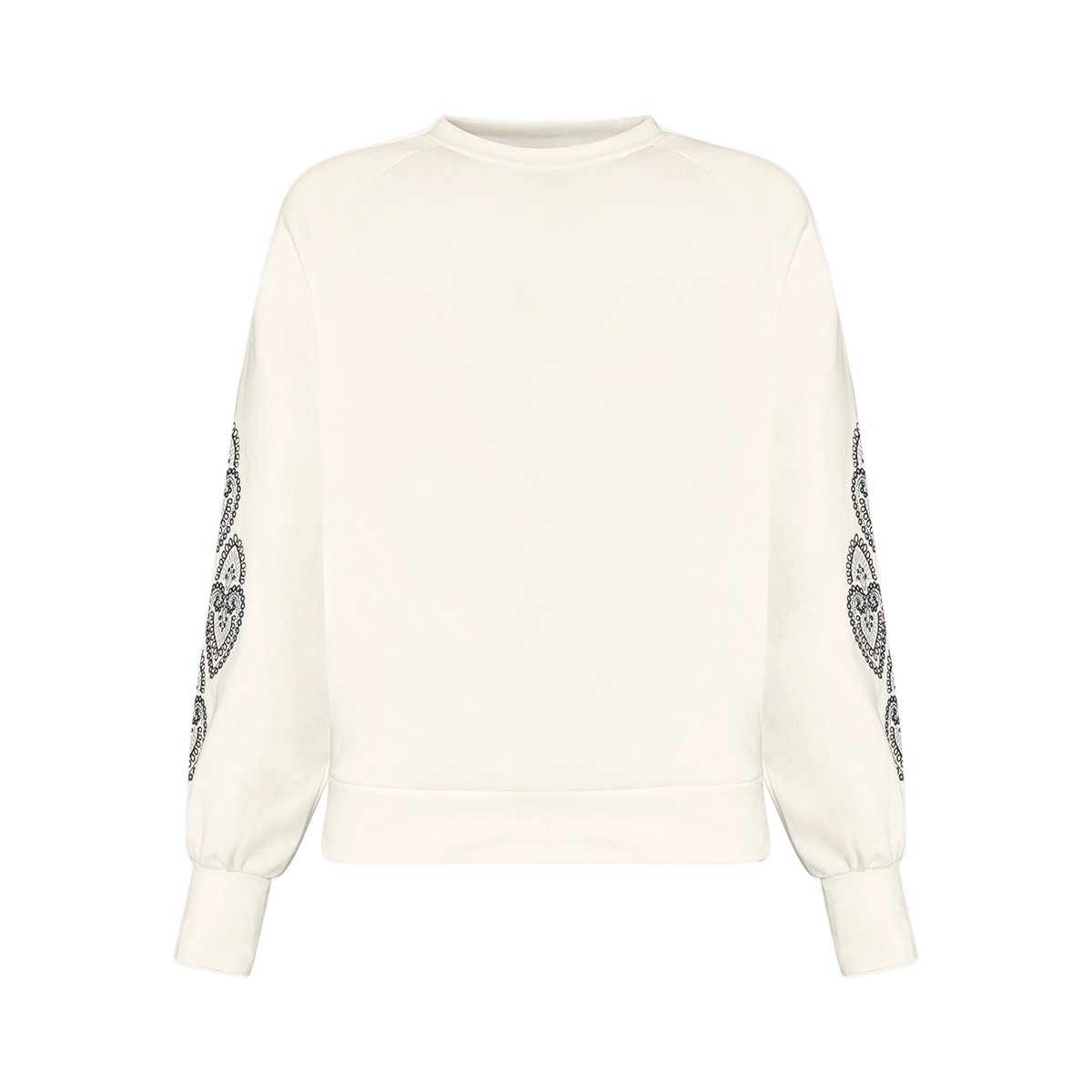 Sweat-shirt à impression patch creamblue, ZERO