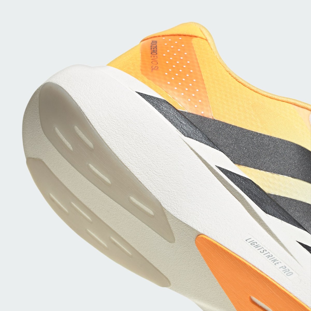Chaussure Adizero Evo Sl Chaussure Adizero Evo Sl crystal white / lucid tangerine / iron metallic, adidas Performance