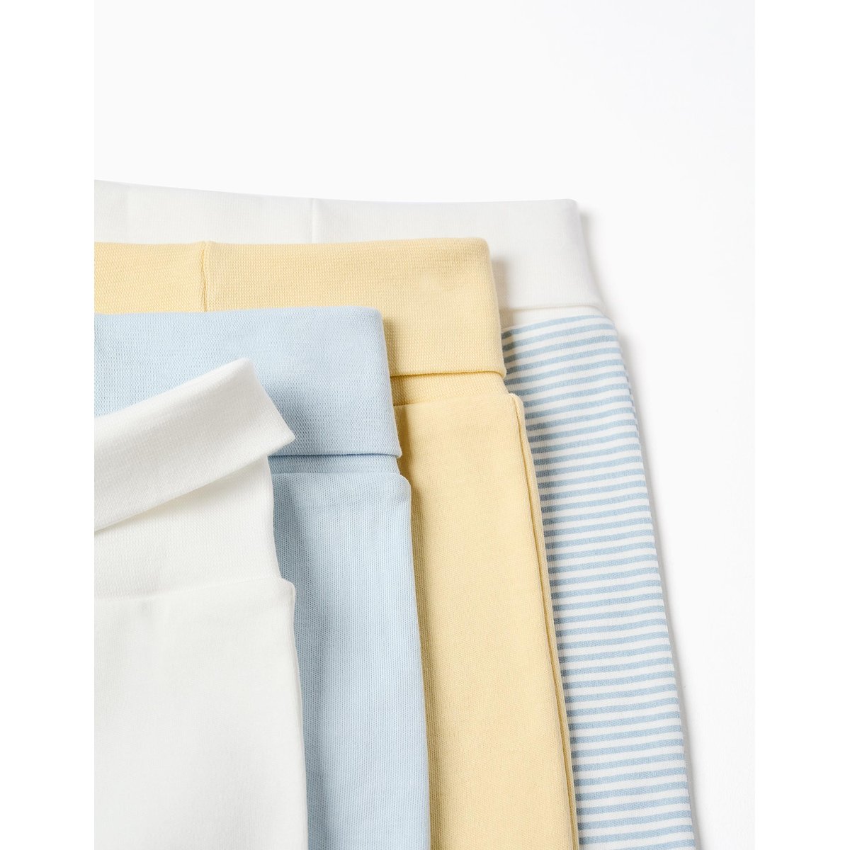 3 pantalons en coton rayés/imprimés multicolore, ZIPPY