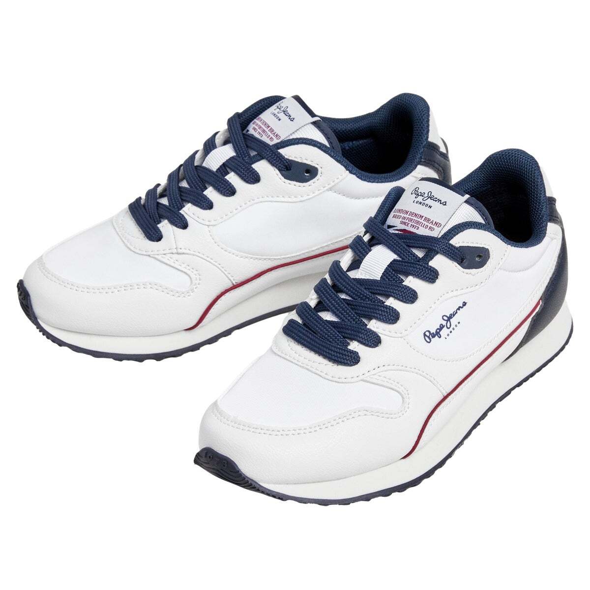 Baskets Combinées blanc, PEPE JEANS
