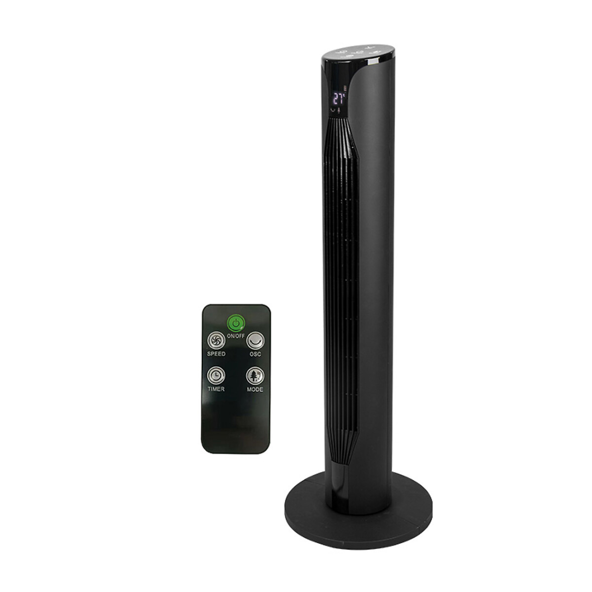 Ventoinha de torre Elite Tower, HAEGER preto , HAEGER