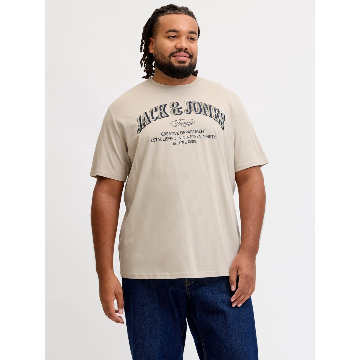 T-Shirt moonbeam, JACK & JONES
