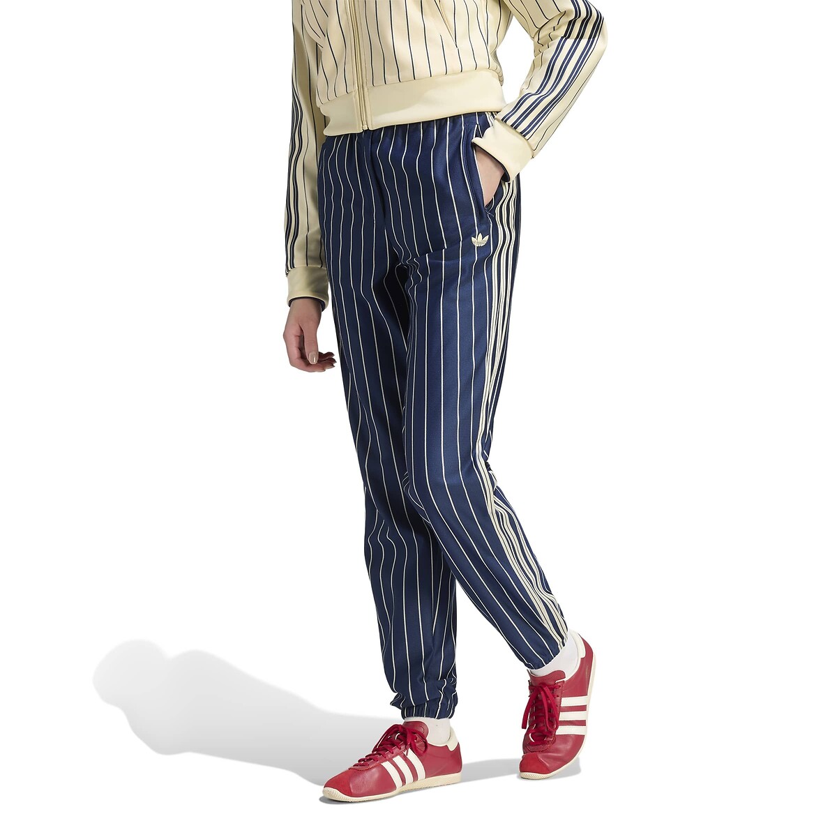 Pantalon à rayures bleu, adidas Originals