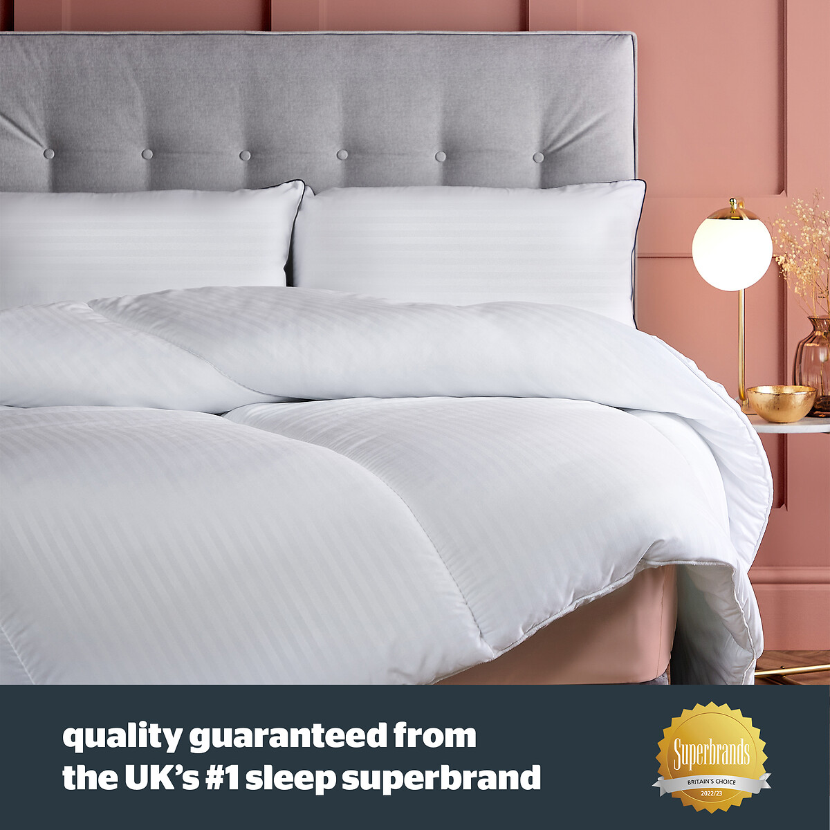 Hotel Collection 13.5 Tog Duvet white, SILENTNIGHT