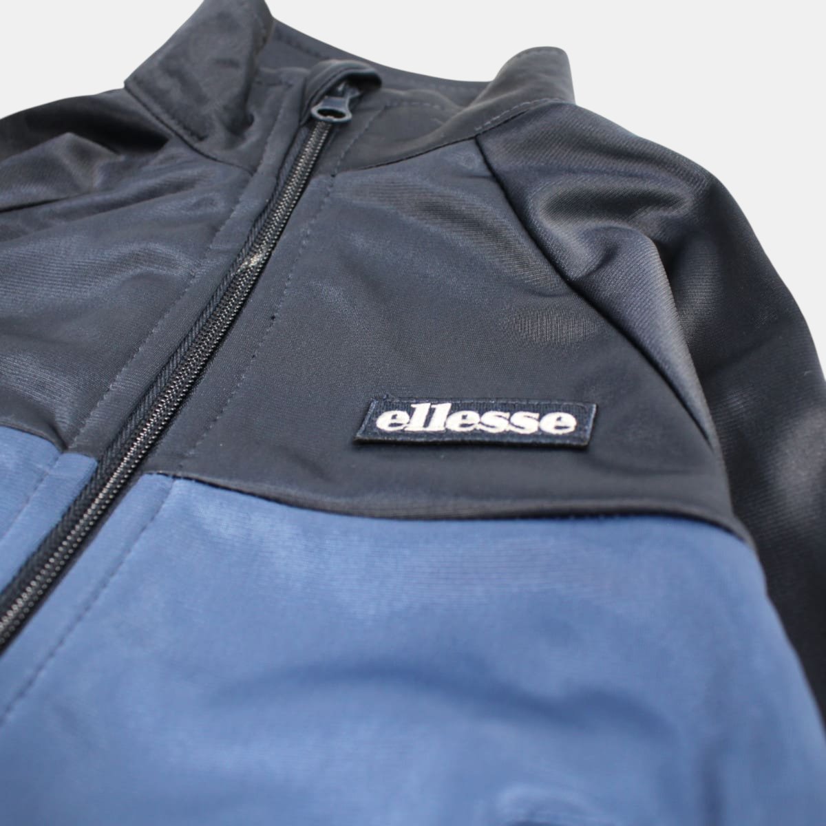Ensemble veste zippée col montant et pantalon de jogging TRACK bleu marine, ELLESSE
