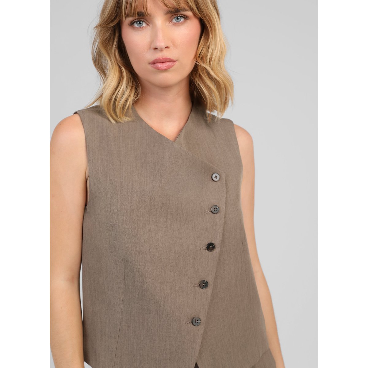 Veste ZEFIA taupe, AN'GE